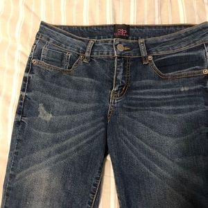 2B BEBE BLUE DENIM JEANS SZ 29